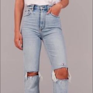 '90s Ultra High Rise Straight Jeans Size 25